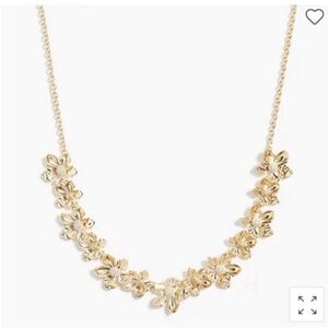 J. Crew Floral Statement Necklace